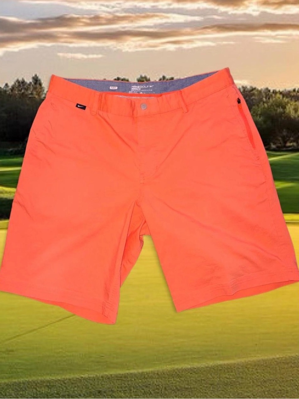 Nike Golf Modern Fit shorts Men’s M Orange